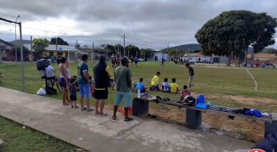 Guarda Municipal garante segurança durante amistoso de projetos sociais no bairro Bom Viver