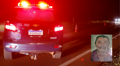 Ciclista morto na MS-162 chegava em casa quando foi atropelado em MS
