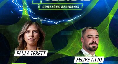 Sebrae leva palestras sobre vendas no digital com Felipe Titto e Paula Tebett para cinco municípios