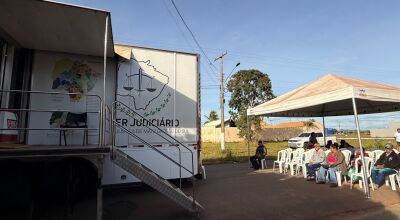 Carreta da Justiça leva cidadania e acesso à Justiça para a população de Bodoquena