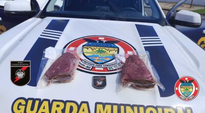 Ladrão de picanha é preso pela Guarda Municipal de Bonito