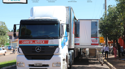 Carreta da Justiça fecha semestre com 14 municípios e quase 4 mil cidadãos atendidos