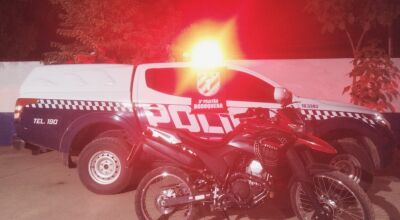 A&ccedil;&atilde;o da Pol&iacute;cia Militar resulta na apreens&atilde;o de motocicleta ap&oacute;s acompanhamento t&aacute;tico em Bodoquena