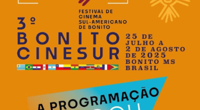 3º Bonito CineSur anuncia programação oficial: festival acontece de 25 de julho a 2 de agosto