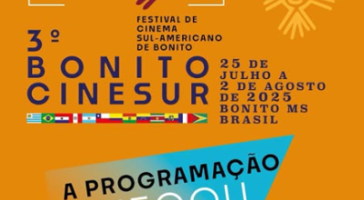 Bonito CineSur 2025 divulga programação completa do Festival