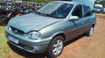 Novo leilão do Detran-MS tem Corsa Classic com lance inicial de R$ 3.545