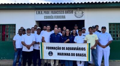 Prefeitura de Bonito e Marinha promovem curso de aquavi&aacute;rios no &Aacute;guas do Miranda