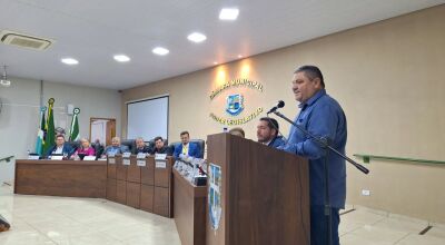 Prefeito participa da sessão ordinária de abertura dos trabalhos legislativos