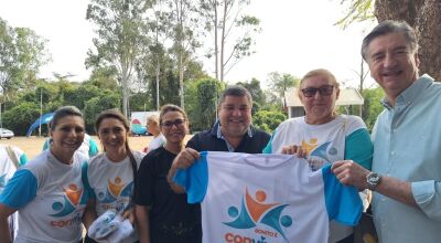 Prefeitura de Bonito entrega novos uniformes ao Grupo Conviver Idosos durante Festival de Inverno