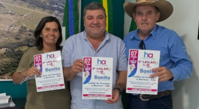 Prefeito de Bonito apoia 6&ordm; Leil&atilde;o Direito de Viver em prol do Hospital de Amor