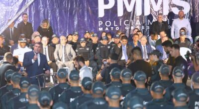 Governo de MS entrega 427 novos policiais militares