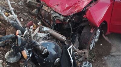 Motociclista que morreu em acidente foi arrastada por mais de 10 metros em MS