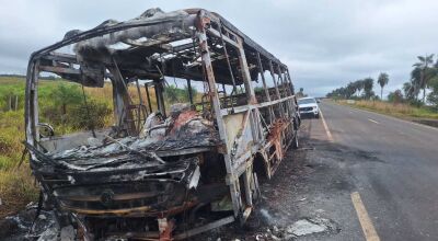 Prefeitura de Bonito esclarece incêndio em ônibus escolar na rodovia MS-178