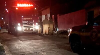 Homem morre carbonizado durante incêndio em casa abandonada em MS