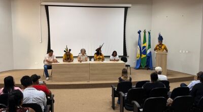 Reuni&atilde;o com povos ind&iacute;genas debate melhorias para comunidade em Bodoquena