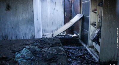 Idoso morre carbonizado ap&oacute;s casa pegar fogo em MS