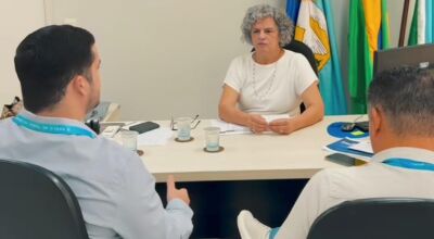 Prefeita de Bodoquena fortalece parceria com a Caixa Econ&ocirc;mica Federal para novos investimentos