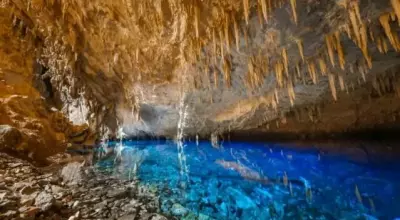 Gruta do Lago Azul e Balne&aacute;rio Municipal recebem certifica&ccedil;&atilde;o de seguran&ccedil;a do Corpo de Bombeiros