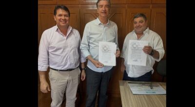 Prefeito de Bonito se re&uacute;ne com deputado federal Dagoberto Nogueira
