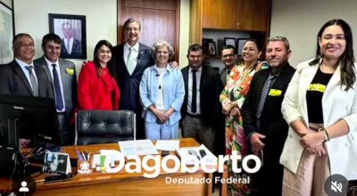 Prefeita de Bodoquena e vereadores apresentam projeto para Dagoberto Nogueira