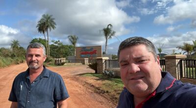 Josmail Rodrigues vistoria Estrada da S&atilde;o Geraldo