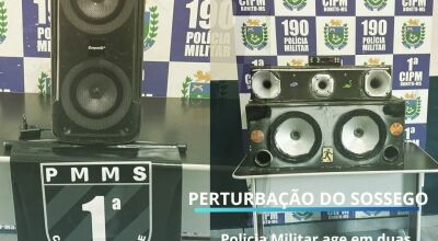 PMMS age em duas ocorr&ecirc;ncias de perturba&ccedil;&atilde;o de sossego