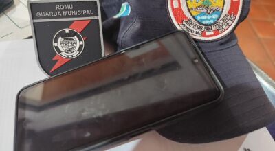 Guardas municipais recuperam celular furtado e prende receptador