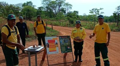 Secretaria de Meio Ambiente de Bonito apoia a&ccedil;&atilde;o do Prevfogo/IBAMA de recupera&ccedil;&atilde;o ambiental  