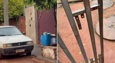 B&ecirc;bado, filho agride m&atilde;e com barra de ferro e vai preso em MS