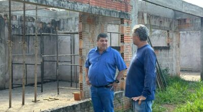 Obras da Creche da Marambaia avan&ccedil;am com recursos pr&oacute;prios do munic&iacute;pio