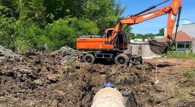 Novas obras v&atilde;o ampliar sistema de drenagem e acabar com pontos de alagamentos em Bonito