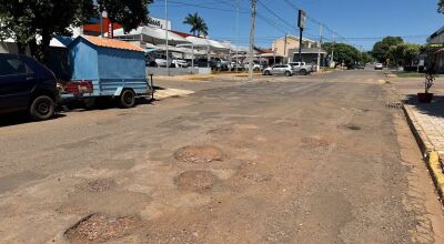 Prefeitura de Bonito inicia recapeamento da Rua P&eacute;rsio Shamann nesta segunda-feira