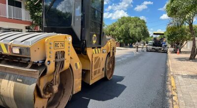 Prefeitura de Bonito executa recapeamento da Rua Nova Jerusal&eacute;m