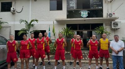 Prefeito recebe 7 novos bombeiros militares tempor&aacute;rios que passam a refor&ccedil;ar o efetivo  