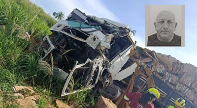 Caminhoneiro passa mal bate em &aacute;rvore e morre em rodovia de MS