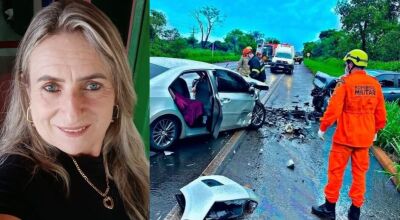 Motorista perde esposa e pais em acidente causado por ultrapassagem em MS
