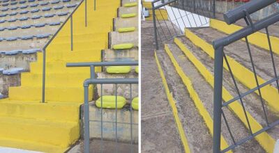 Parceria entre FFMS e Corumbaense garante adequa&ccedil;&otilde;es de seguran&ccedil;a no Est&aacute;dio Arthur Marinho 
