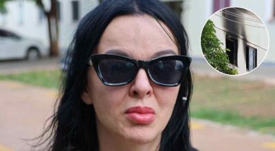 Apartamento de cantora de MS pega fogo e gato morre asfixiado