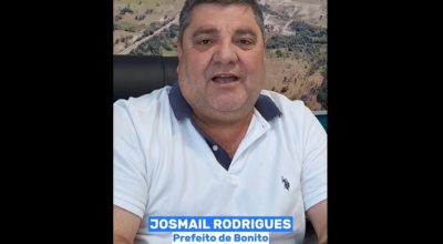 Josmail Rodrigues agradece emenda no valor de R$ 247 mil destinada pela deputada federal Camila Jara