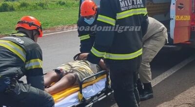 Carreta tomba e deixa crian&ccedil;a ferida em Mato Grosso do Sul