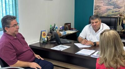 Josmail recebe presidente do CETRAN-MS e o diretor de Tr&acirc;nsito e Transporte de Bonito