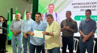 Josmail participa de cerim&ocirc;nia de posse da nova diretoria do Sindicato Rural de Bonito