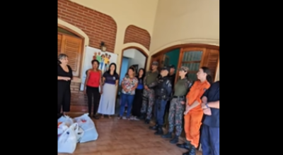 For&ccedil;as de Seguran&ccedil;a se unem e realizam doa&ccedil;&atilde;o de roupas ao CREAS