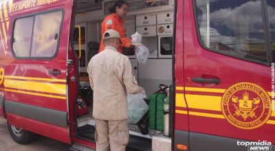 Homem &eacute; esfaqueado e socorrido por familiares em MS 