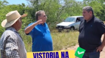 Josmail Rodrigues verifica situa&ccedil;&atilde;o de estradas e pontes em Bonito