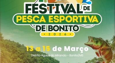 Confira a programa&ccedil;&atilde;o completa do 4&ordm; Festival de Pesca de Bonito