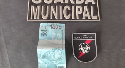 Guarda Municipal det&eacute;m homem suspeito de tentar repassar nota falsa em com&eacute;rcio do bairro Bom Viver 