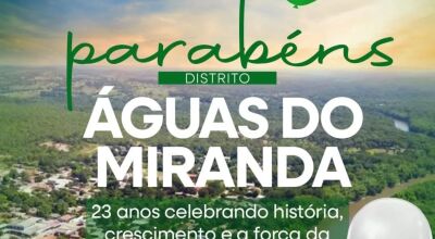 &Aacute;guas do Miranda completa 23 anos com crescimento impulsionado pelo turismo e melhorias  