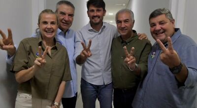 Josmail acompanha ato de filia&ccedil;&atilde;o de deputados ao PL em Campo Grande