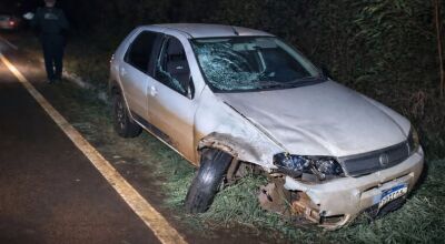 Motociclista morre em acidente entre carro e moto em MS